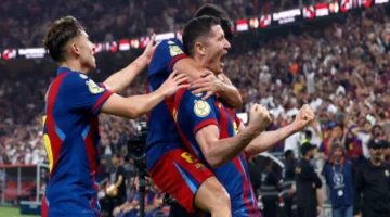 فوز تاريخي لبرشلونة.. يهزم ريال مدريد في نهائي كأس السوبر الإسباني 16